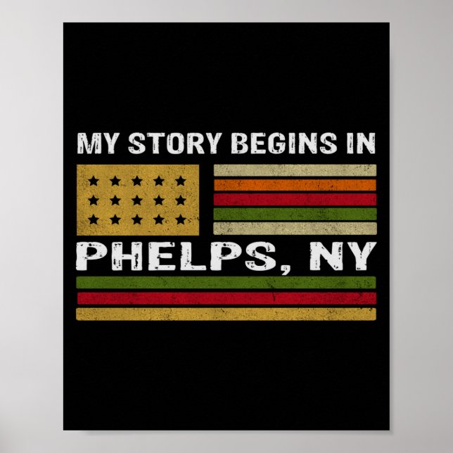 Póster My Story Is Begins In Phelps Ny _1  (Frente)