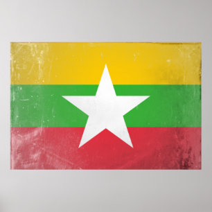 Póster Myanmar