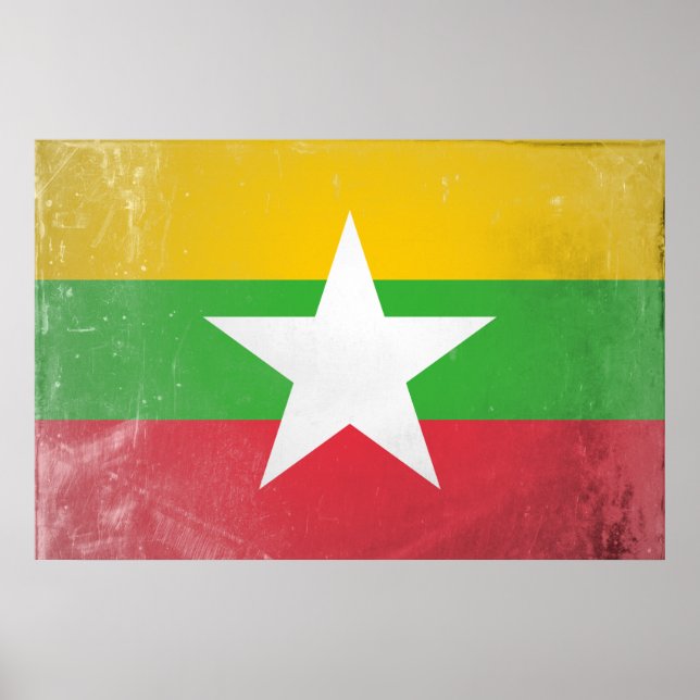 Póster Myanmar (Frente)