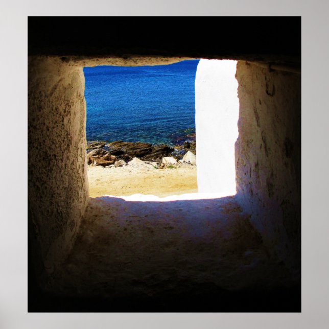 Póster Mykonos, Grecia, islas griegas, Poster (Frente)