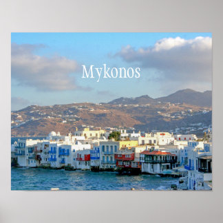 Póster Mykonos Town