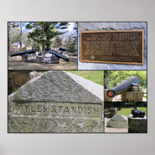 Póster Myles Standish Burying Ground