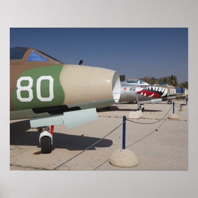 Póster Mystere fighter (Frente)