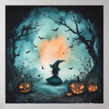 Mysteria Little Witch and Jack-O'-Lantern