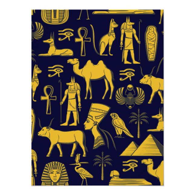 Póster Mysteries of Egypt (Anverso)