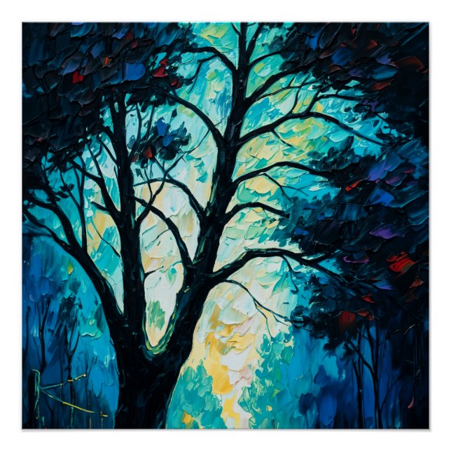 Póster Mystic Forest Tree (Anverso)