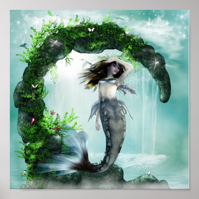 Póster Mystic Mermaid (Frente)