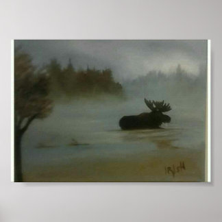 Póster Mystic Moose