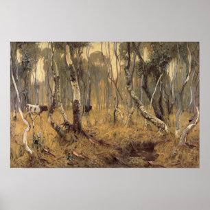 Póster Mystic Morn Hans Heysen 1904 South Australia