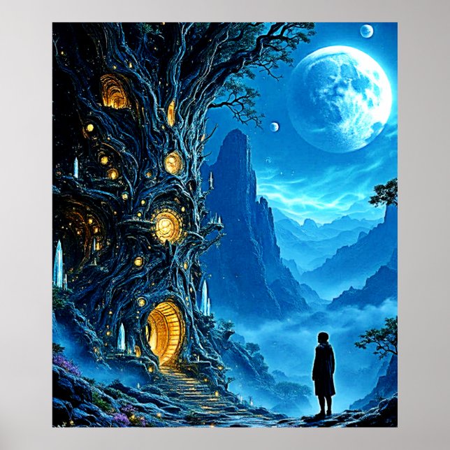 Póster Mystic Tree Home Dreamscape (Frente)