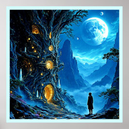 Póster Mystic Tree Home Dreamscape