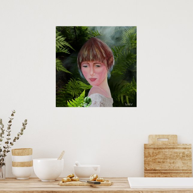 Póster Mystical Woman Poster (Cocina)