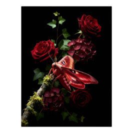 Póster Mystical Woodland Moth