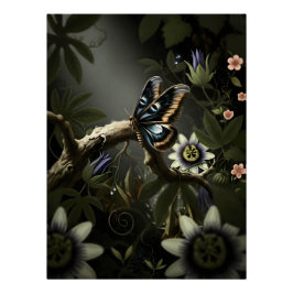 Póster Mystical Woodland Moth