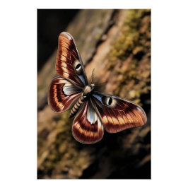 Póster Mystical Woodland Moth