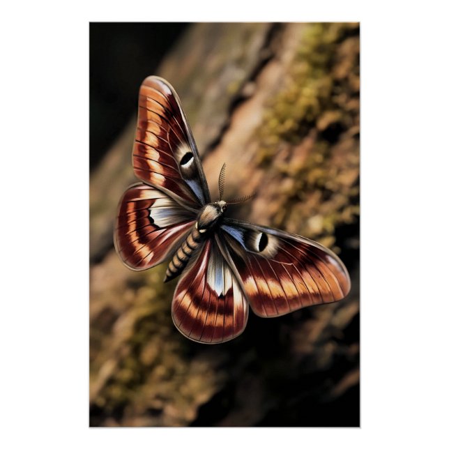 Póster Mystical Woodland Moth (Anverso)
