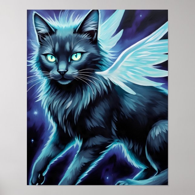 Póster MysticBlackCatFairy (Frente)
