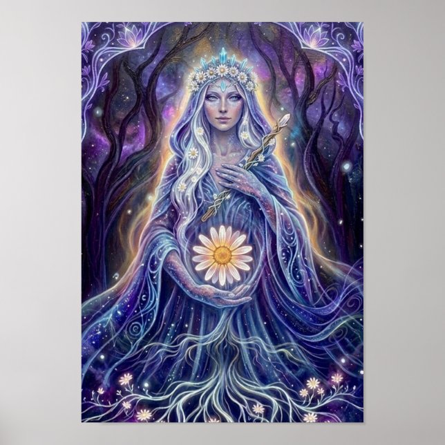 Póster MysticDaisyGoddess (Frente)