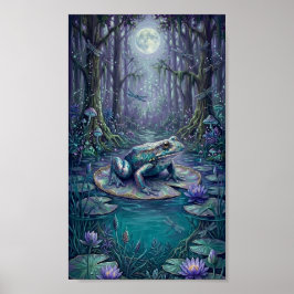 Póster MysticSwampFrog2