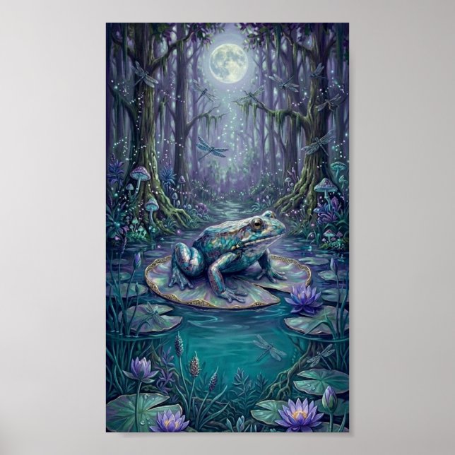 Póster MysticSwampFrog2 (Frente)