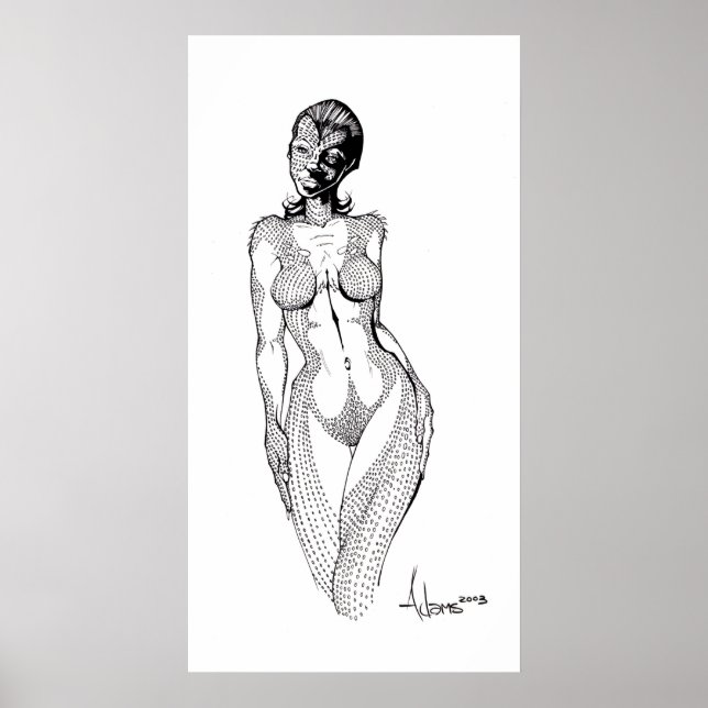 Póster Mystique (Frente)