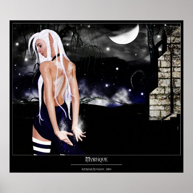Póster Mystique (Frente)