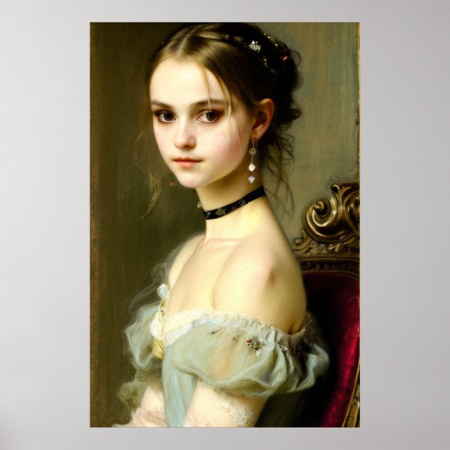 Póster Mystique en Grace #019: Esencia de serenidad (Frente)