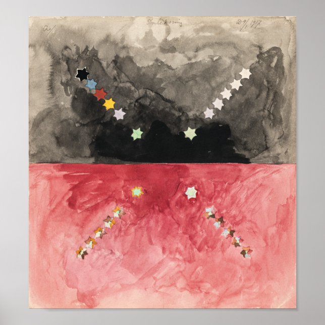 Póster Nº A (Serie Átomo) | Hilma af Klint | (Frente)