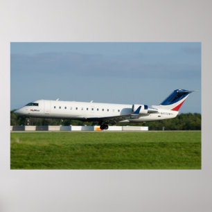 Póster N405SW Skywest Canadair CRJ-200ER