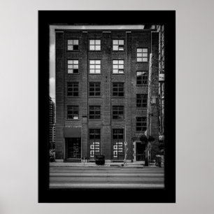 Póster N.º 266 King St E 2 con borde