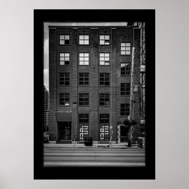 Póster N.º 266 King St E 2 con borde (Frente)