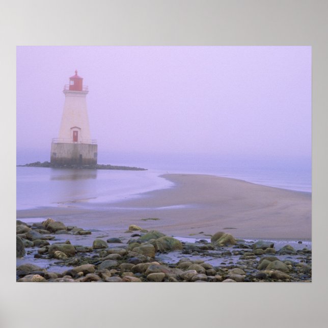 Póster N.A. Canadá, Nueva Escocia, Condado de Shelburne.  (Frente)