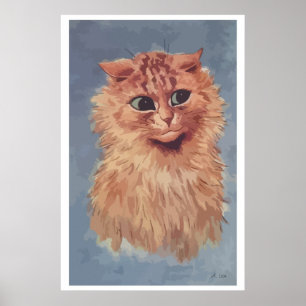 Póster N° de pintura 6 del gato persa