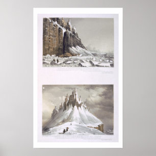 Póster N.E. Cabo de América y parte de la isla de Leopold