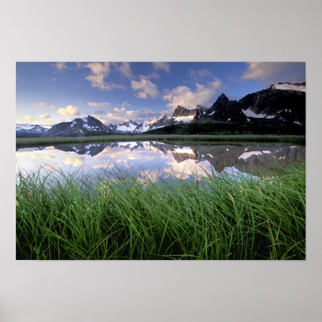 Póster NA, Canadá, Alberta, Valle de Tonquin. Jasper (Frente)