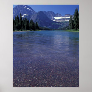 Póster NA, EE. UU., Montana, Parque Nacional Glaciar.