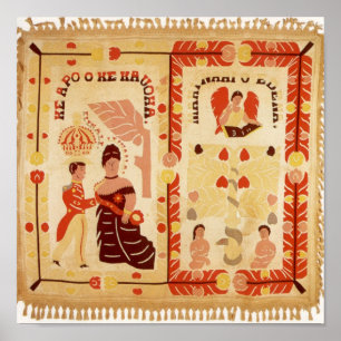 Póster Na Kihapai Nani Lua 'Ole O Edena a Me Elenale