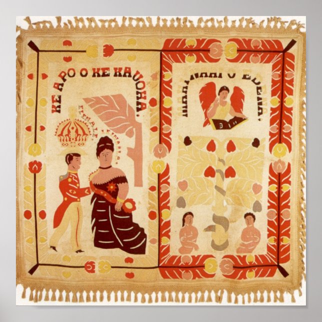 Póster Na Kihapai Nani Lua 'Ole O Edena a Me Elenale (Frente)