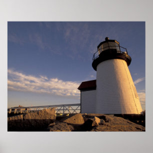 Póster NA, los E.E.U.U., Massachusetts, isla de