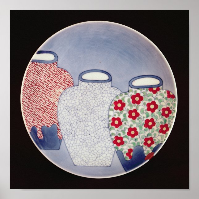 Póster Nabeshima Dish, Edo Period (Frente)
