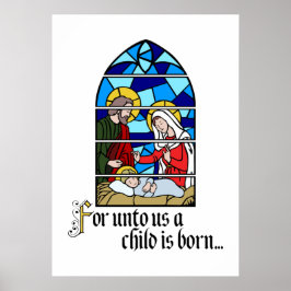 Póster Nace un niño