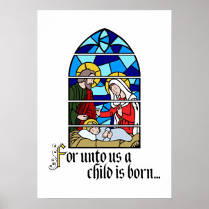 Póster Nace un niño