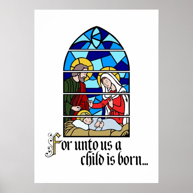 Póster Nace un niño (Frente)