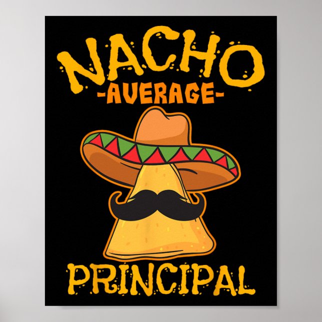 Póster Nacho Administrador Principal Medio Director Cin (Frente)