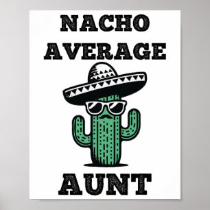 Póster Nacho promedio de Chiste divertido México Cinco De