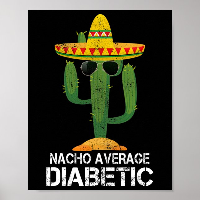 Póster Nacho Promedio De Pruebas De Concienciación Sobre  (Frente)