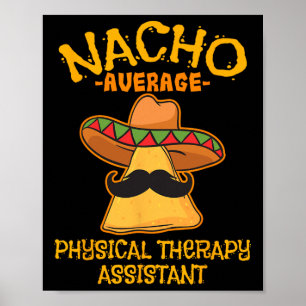 Póster Nacho Promedio De Terapia Física Istant Cinco De M