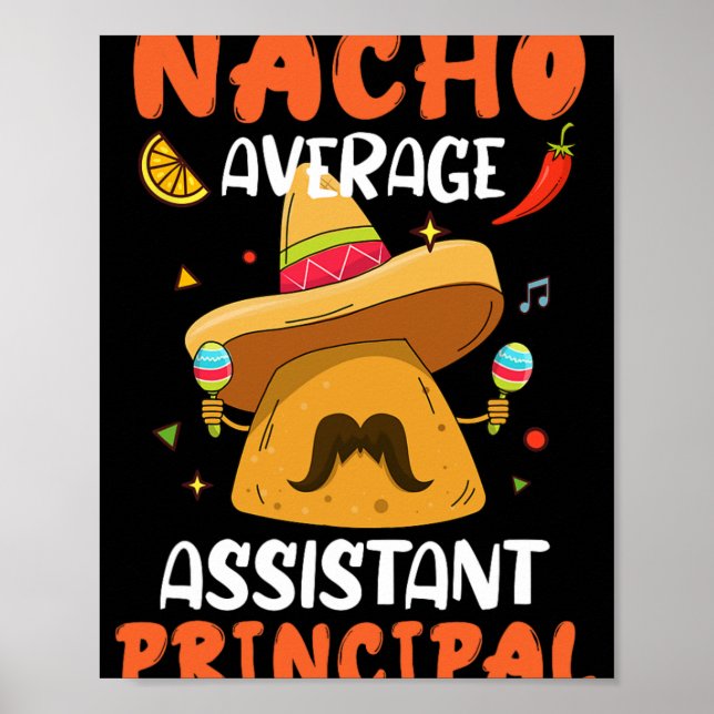 Póster Nacho Promedio Principal Instantáneo Mexicano Cinc (Frente)