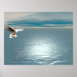 Póster Nacido de agua y espíritu