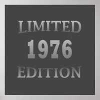 nacido en 1976 cumpleaños edición limitada